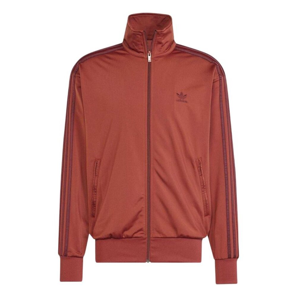 Adidas Mens Firebird Tracksuit Top / Ruby Red